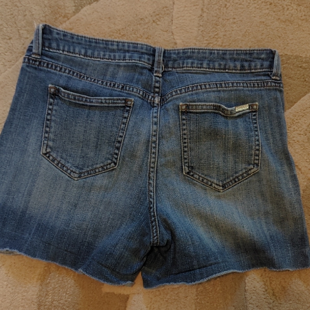 Jennifer Lopez Blue Denim Shorts